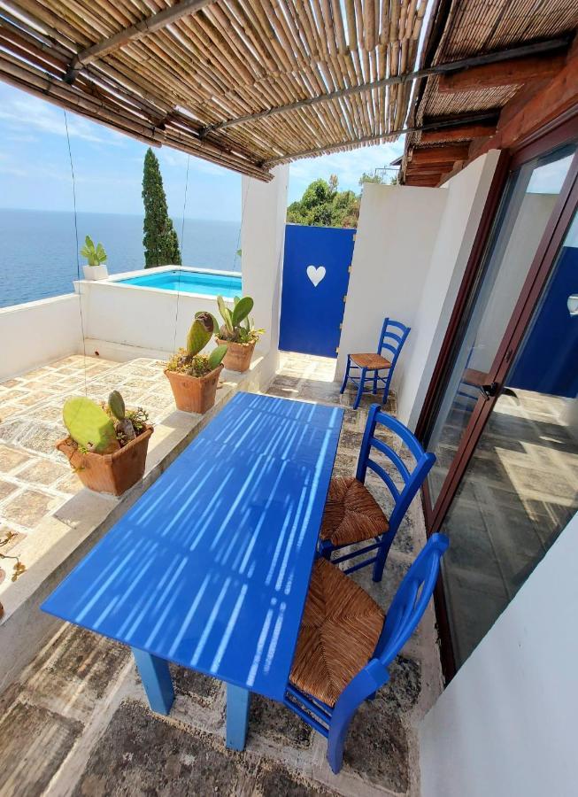 Blu Suite Cottage Sul Mare E Swimming Pool 特里卡塞 外观 照片